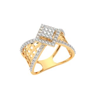 Hannah Round Diamond Engagement Ring